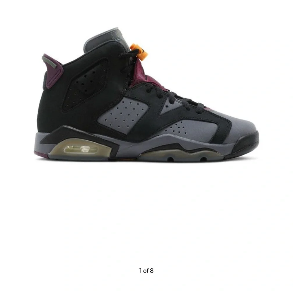 Men’s Air Jordan 6 Retro GS 'Bordeaux'
Size 9. Classic Release . Good condition - Picture 13 of 13